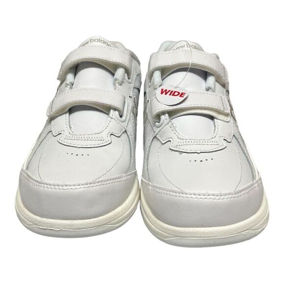 NEW BALANCE WOMEN'S 6 WW577VW 2 STRAP HOOK LOOP WHITE WALKING SHOES D WIDTH - Picture 2 of 8